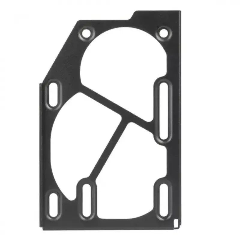 Montāžas komplekts Silverstone FDP01 tērauda melns 92x142x35mm