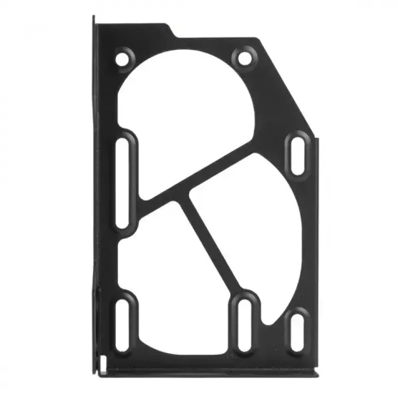 Montāžas komplekts Silverstone FDP01 tērauda melns 92x142x35mm