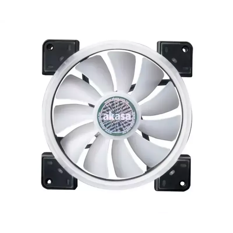 Ventilators Akasa Vegas TLY 14 cm Melns caurspīdīgs