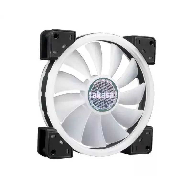 Ventilators Akasa Vegas TLY 14 cm Melns caurspīdīgs