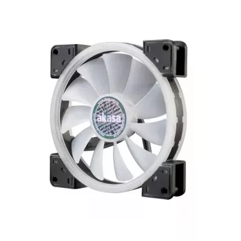 Ventilators Akasa Vegas TLY 14 cm Melns caurspīdīgs