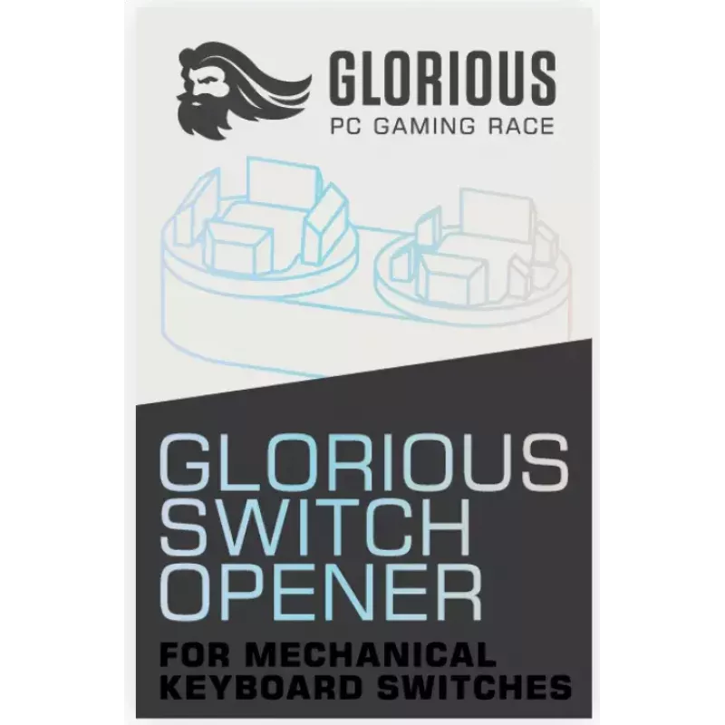 Tastatūras slēdžu attaisītājs Glorious PC Gaming Race GLO-ACC-SO ABS dzeltens