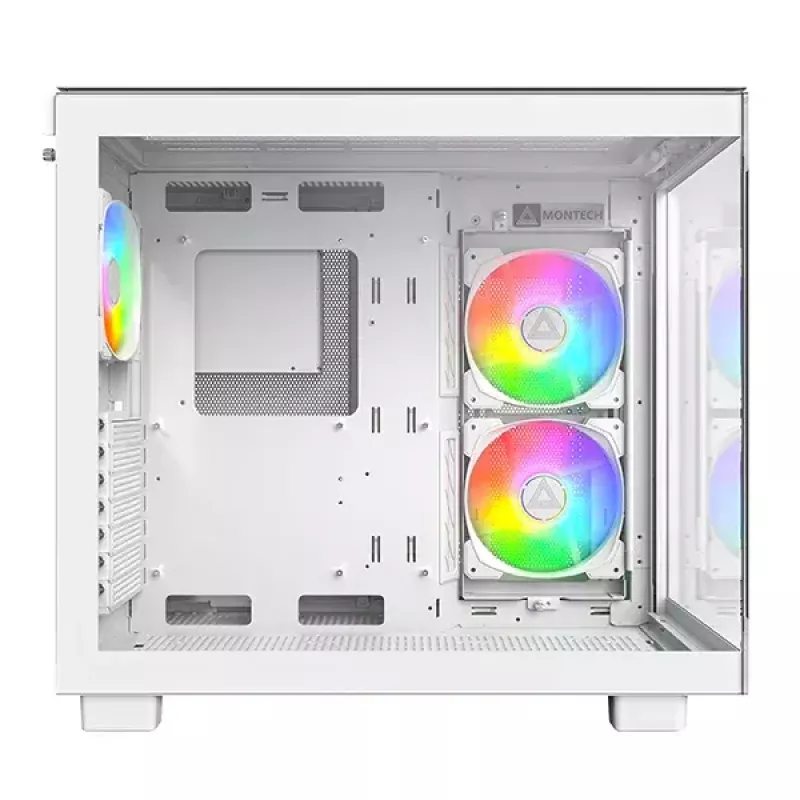PC korpuss Montech KING 65 PRO Tower baltā krāsā