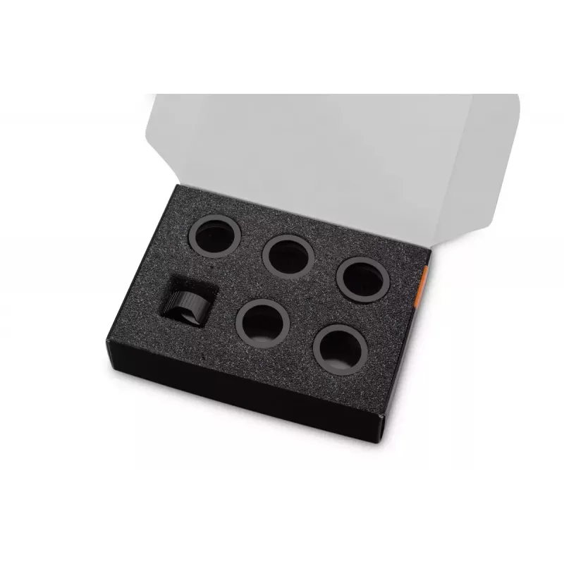 Kompresijas gredzens EK Water Blocks Alumīnija Melns 6 gab