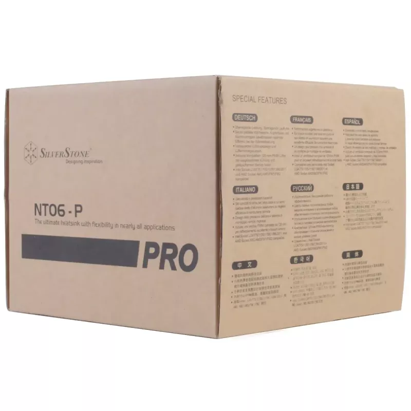 Procesora dzesētājs Silverstone NT06-PRO, 12 cm