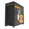 PC korpuss Montech HS01 PRO Midi Tower Melns