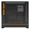 PC korpuss Montech HS01 PRO Midi Tower Melns