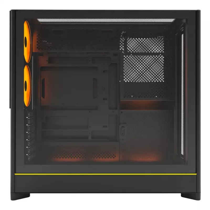 PC korpuss Montech HS01 PRO Midi Tower Melns
