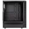 PC Midi Tower Kolink Observatory Lite — Melna, Rūdītais stikls, ATX/Micro-ITX, 3x120mm Priekšā, 1x120mm Aizmugurē, 190×400×440 mm