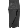 Aerocool WAVEBKV3 ATX PC korpuss, rūdīts stikls, 4x RGB ventilatori, melns