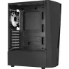 Aerocool WAVEBKV3 ATX PC korpuss, rūdīts stikls, 4x RGB ventilatori, melns