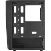 Aerocool WAVEBKV3 ATX PC korpuss, rūdīts stikls, 4x RGB ventilatori, melns