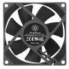 Ventilators Silverstone FN80 8 cm melns 27.81 cfm 1.86 mmH2O