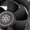 Ventilators Silverstone FN80 8 cm melns 27.81 cfm 1.86 mmH2O