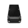 EXTREME XSPC RX240 Dual Fan Radiator V3, misiņa/vara, 240mm, 2 ventilatori, melns