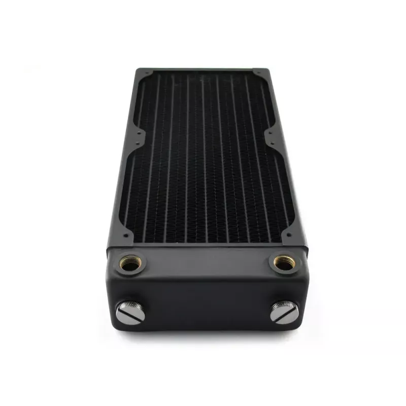 EXTREME XSPC RX240 Dual Fan Radiator V3, misiņa/vara, 240mm, 2 ventilatori, melns