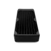 EXTREME XSPC RX240 Dual Fan Radiator V3, misiņa/vara, 240mm, 2 ventilatori, melns