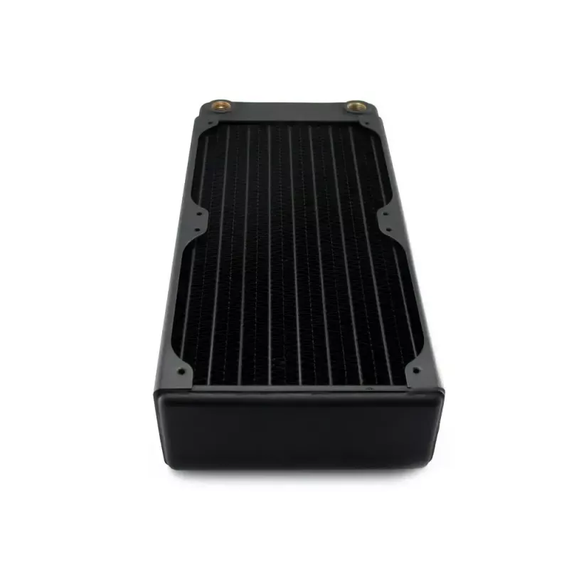 EXTREME XSPC RX240 Dual Fan Radiator V3, misiņa/vara, 240mm, 2 ventilatori, melns