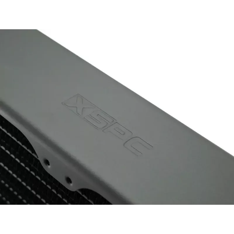 EXTREME XSPC RX240 Dual Fan Radiator V3, misiņa/vara, 240mm, 2 ventilatori, melns