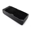 EXTREME XSPC RX240 Dual Fan Radiator V3, misiņa/vara, 240mm, 2 ventilatori, melns