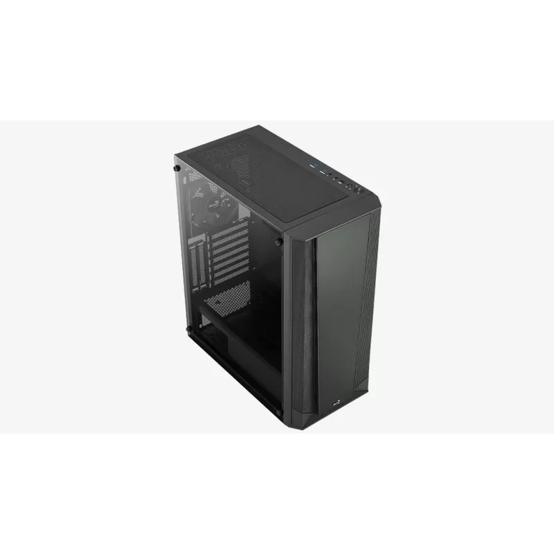 PC Case Aerocool Prism-G-BK-v1 Midi Tower Melns