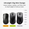 Bezvadu spēļu pele GLORIOUS Series 2 PRO (labās rokas) — 26 000 DPI, RF bezvadu + USB‑C, 4K/8K Hz, 6 pogas, Melna