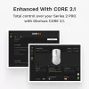 Bezvadu spēļu pele GLORIOUS Series 2 PRO (labās rokas) — 26 000 DPI, RF bezvadu + USB‑C, 4K/8K Hz, 6 pogas, Melna