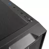 PC korpuss Kolink Inspire K12 ARGB Midi Tower — melns ar caurspīdīgu sānu, atbalsta ATX/Micro ATX/ITX, 2x3,5 collu + 2x2,5 collu nodalījumi