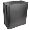 PC korpuss Kolink Inspire K12 ARGB Midi Tower — melns ar caurspīdīgu sānu, atbalsta ATX/Micro ATX/ITX, 2x3,5 collu + 2x2,5 collu nodalījumi