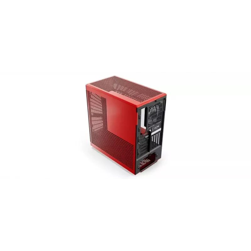 PC korpuss HYTE Y40 Midi Tower melns, sarkans