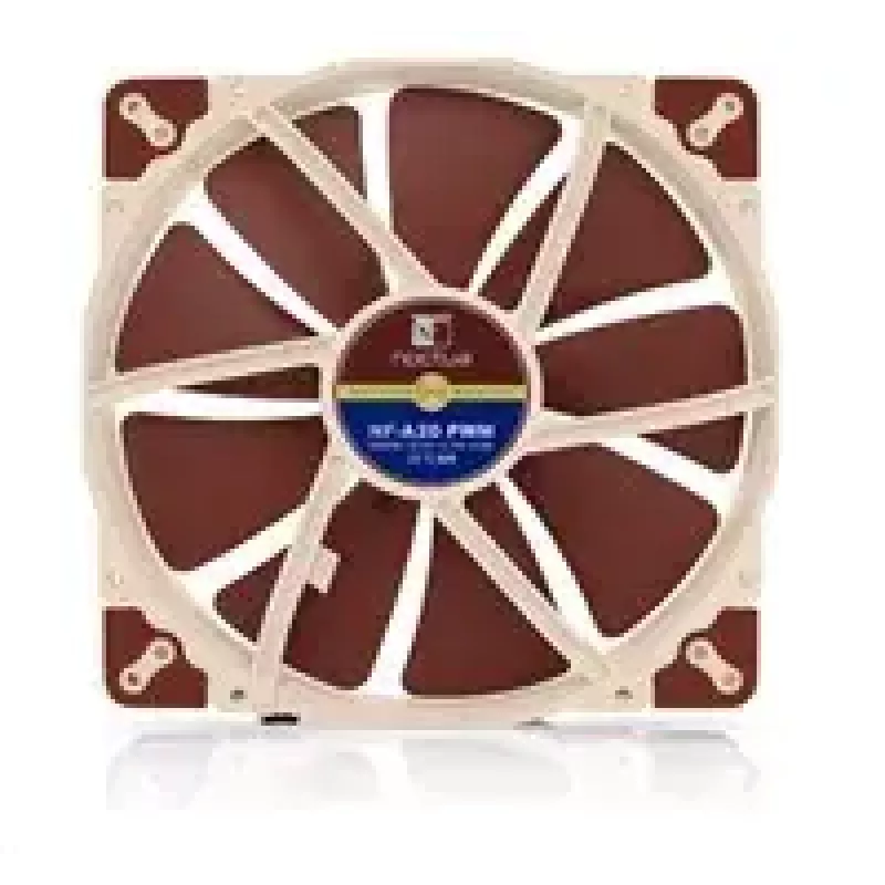 Datora korpusa ventilators Noctua NF-A20 PWM 200 mm, 4-pin PWM, 350–800 RPM, 146.9 m³/h, SSO gultnis