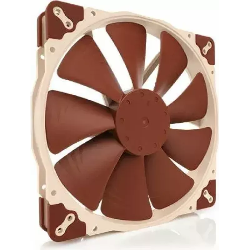 Datora korpusa ventilators Noctua NF-A20 PWM 200 mm, 4-pin PWM, 350–800 RPM, 146.9 m³/h, SSO gultnis