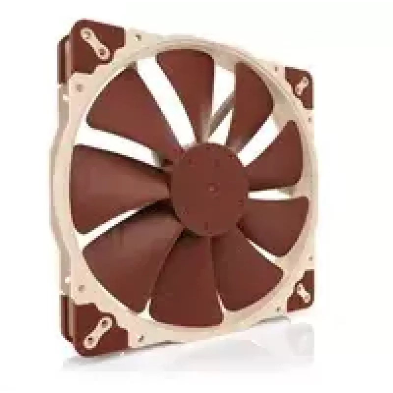 Datora korpusa ventilators Noctua NF-A20 PWM 200 mm, 4-pin PWM, 350–800 RPM, 146.9 m³/h, SSO gultnis