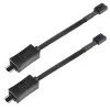 Kabelis Silverstone CPF05 0,1 m 4-pin uz 4-pin PWM
