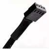 Kabelis Silverstone CPF05 0,1 m 4-pin uz 4-pin PWM