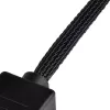 Kabelis Silverstone CPF05 0,1 m 4-pin uz 4-pin PWM