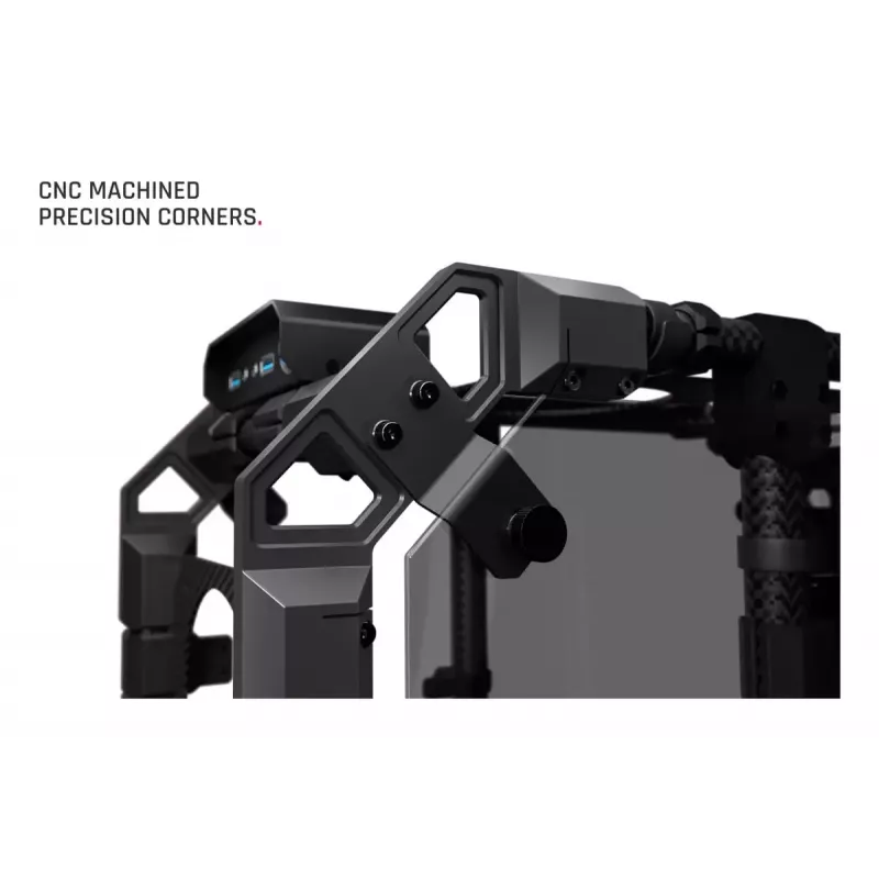 PC korpuss Alphacool Apex Skeleton Full Tower Melns