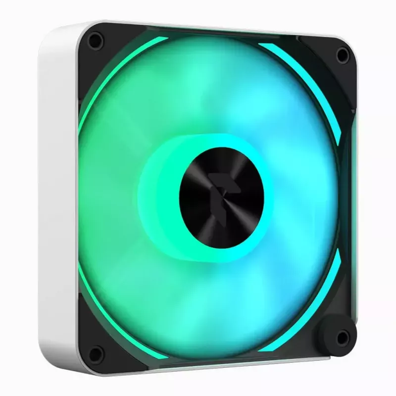 Ventilators APNX FP2-120 PWM ARGB Maksimālā gaisa plūsma 83,87 cfm Balts