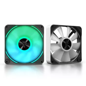 Ventilators APNX FP2-120 PWM ARGB Maksimālā gaisa plūsma 83,87 cfm Balts