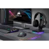 CORSAIR austiņu statīvs - St100 RGB Premium - ar statīvu 7.1 telpiskā skaņa - pielāgojams RGB apgaismojums