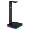 CORSAIR austiņu statīvs - St100 RGB Premium - ar statīvu 7.1 telpiskā skaņa - pielāgojams RGB apgaismojums