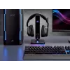CORSAIR austiņu statīvs - St100 RGB Premium - ar statīvu 7.1 telpiskā skaņa - pielāgojams RGB apgaismojums