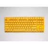 Ducky One 3 dzeltena TKL tastatūra spēlēm USB mehāniskā vadu