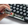 Ducky One 3 dzeltena TKL tastatūra spēlēm USB mehāniskā vadu