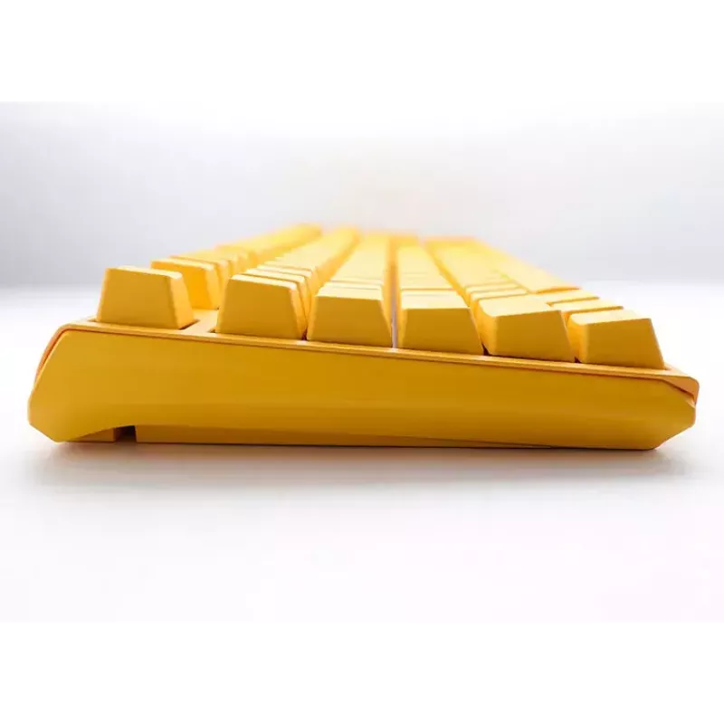 Ducky One 3 dzeltena TKL tastatūra spēlēm USB mehāniskā vadu