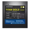 Barošanas bloks Montech TITAN GOLD 1000W