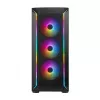 PC Case Silverstone FARA 511Z Midi Tower Melns