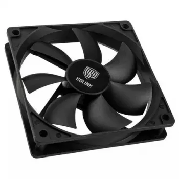 Computer Case Fan Kolink Classic HDB 120 mm, 1500 RPM, 52.15 CFM, Melns