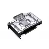 Ūdens bloks + Aizmugures plāksne Alphacool GPX-N Akrila Alumīnija Vara Melna 144.3x198.6x35.9mm