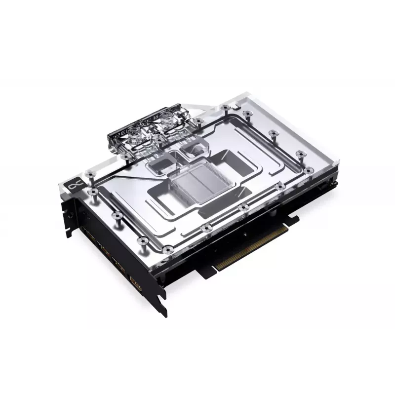 Ūdens bloks + Aizmugures plāksne Alphacool GPX-N Akrila Alumīnija Vara Melna 144.3x198.6x35.9mm